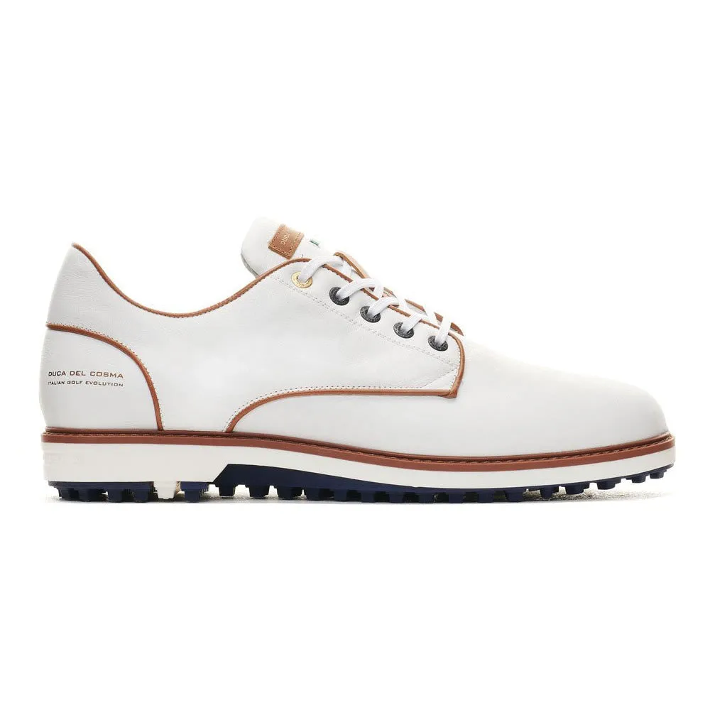 Duca Del Cosma Elpaso Waterproof Spikeless Shoes - White