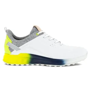 ECCO S-Three Gore-Tex Spikeless Shoes - White/Limepunch