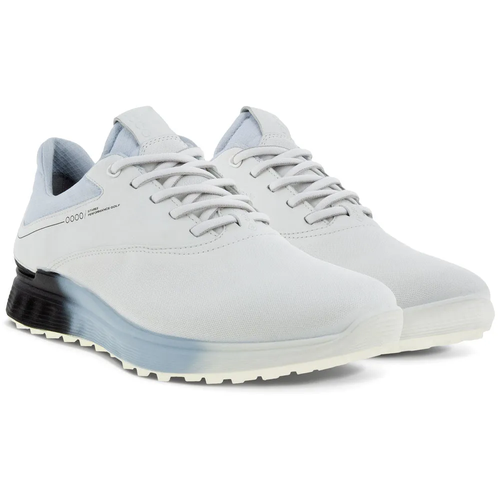 ECCO S-Three Gore-Tex Spikeless Waterproof Shoes - White/Black/Air