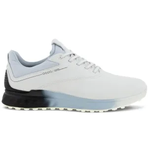 ECCO S-Three Gore-Tex Spikeless Waterproof Shoes - White/Black/Air