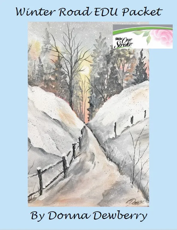 EDU Packets (Painting Parties) Winter Road