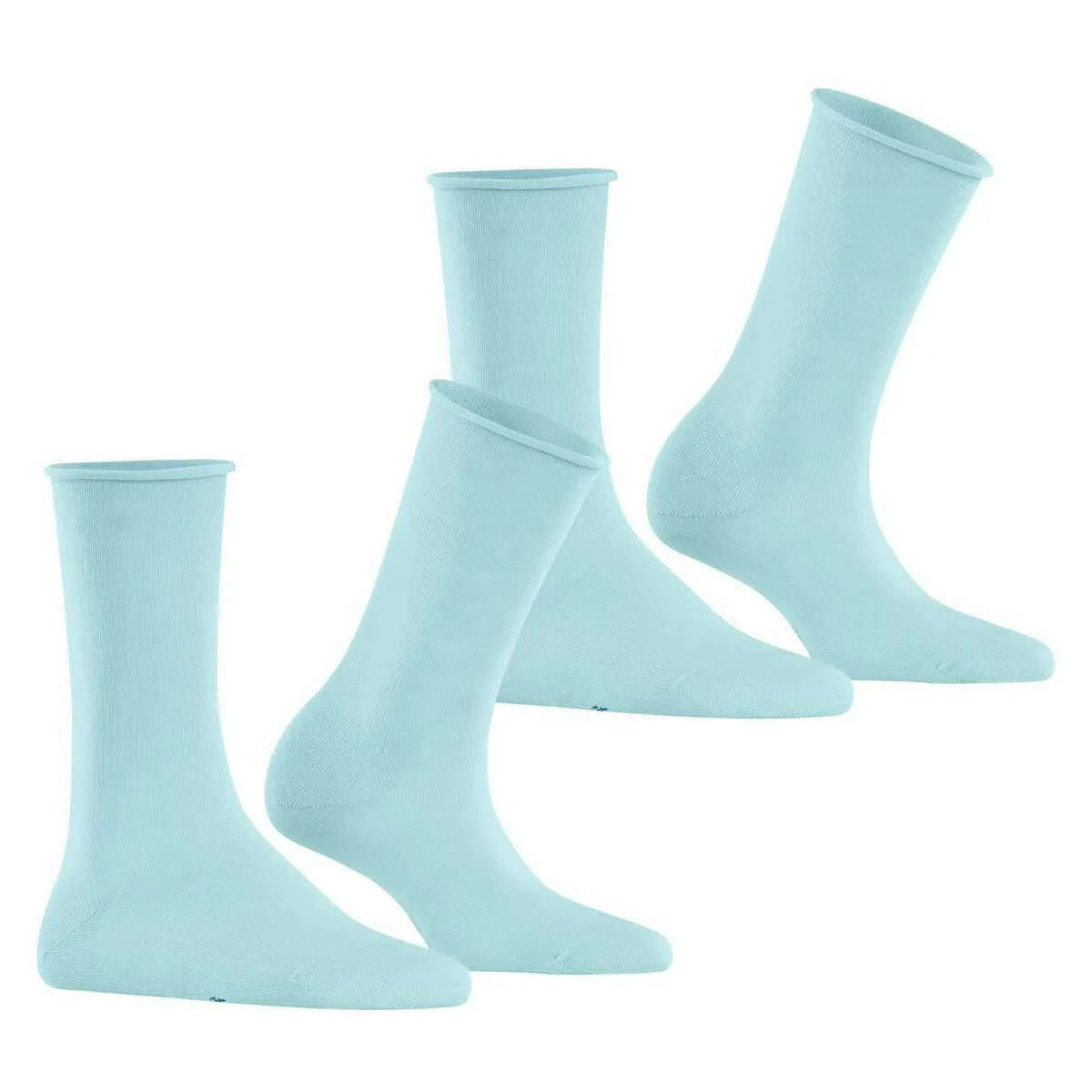 Esprit Basic Pure 2 Pack Socks - Barely Blue