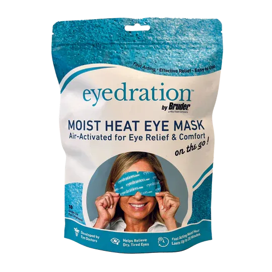 Eyedration Air-Activated Moist Heat Eye Mask. 10-pack