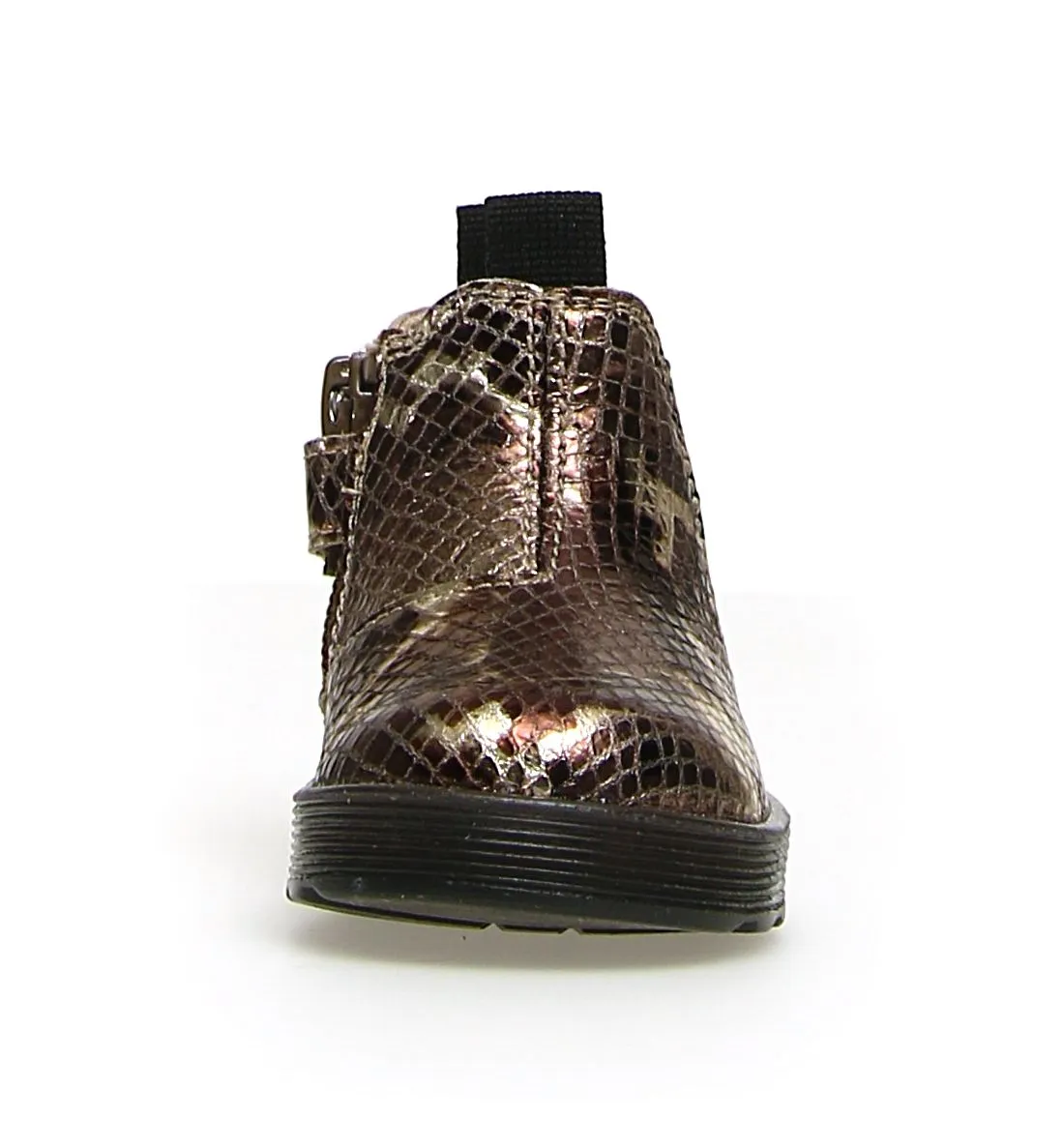 Falcotto Girl's & Boy's Tarbell Python Boot Shoes - Dark Brown