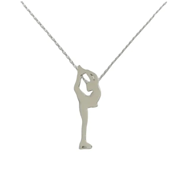 Figure Skating Charm Necklace