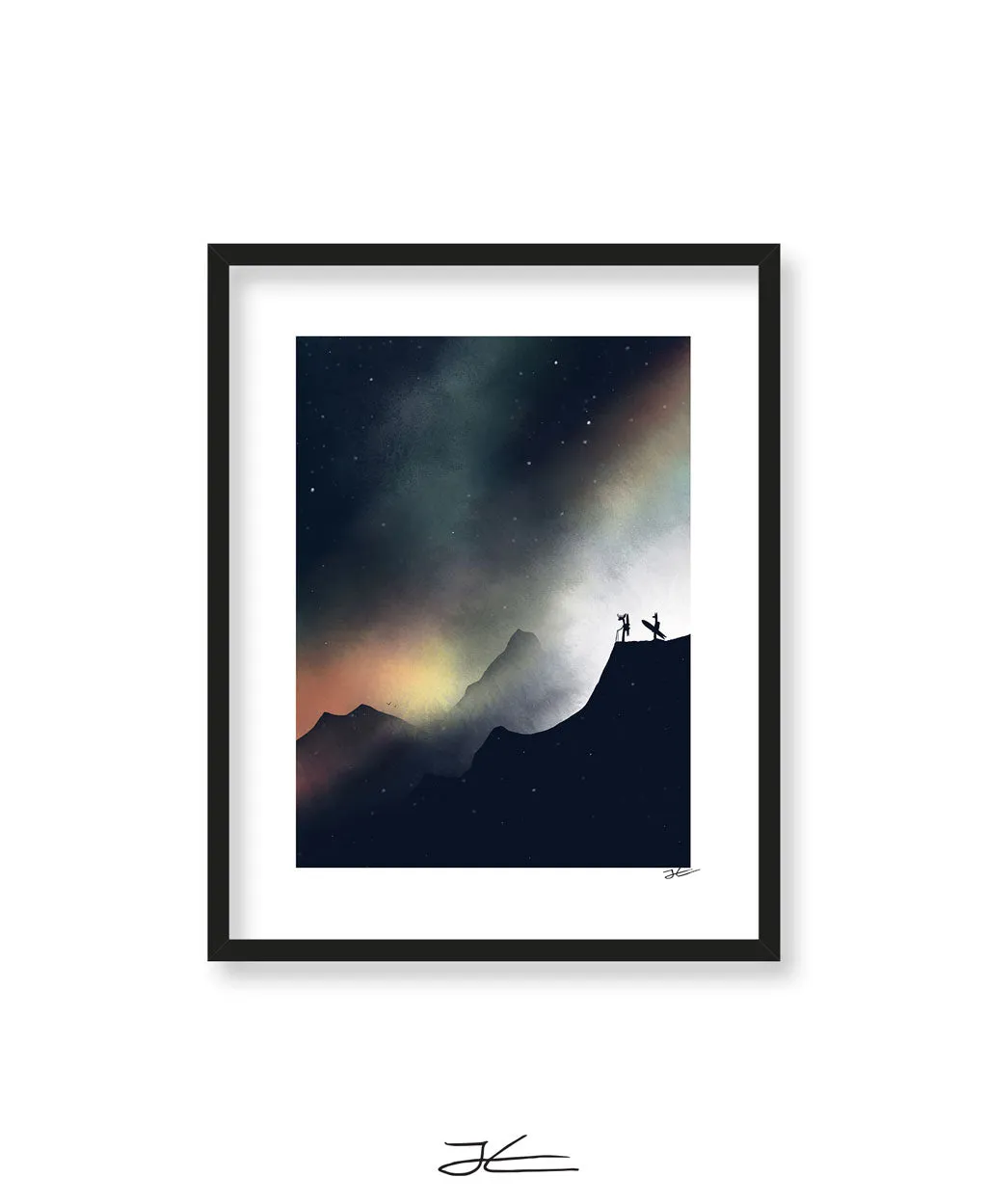 Finding The Line - Print/ Framed Print