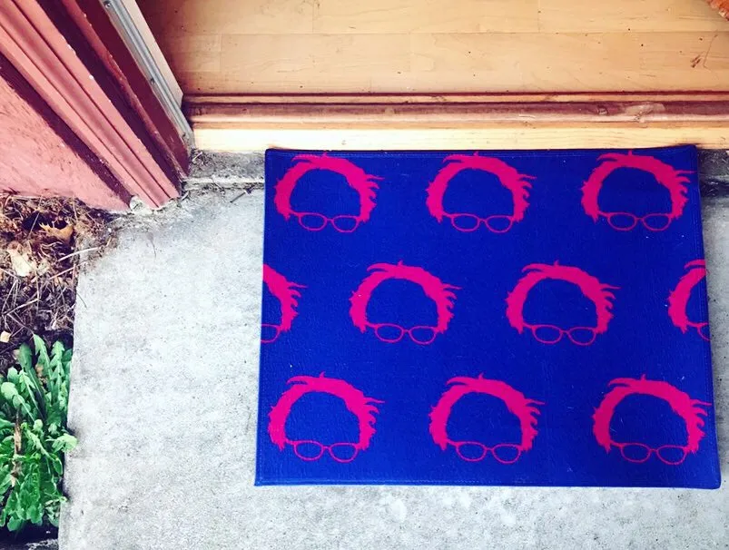 Fishman Bernie Donut Door Mat