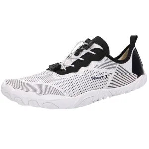 Five-Finger Mesh Lace-Up Water Shoes