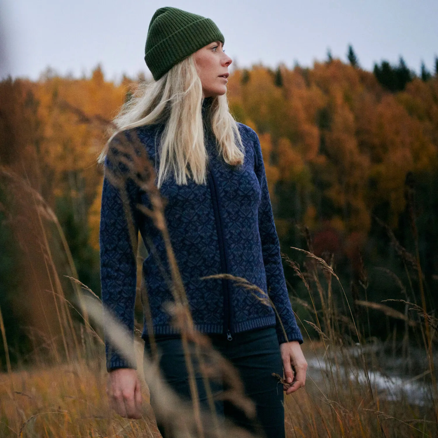 Fjällräven Women&#x27;s Snow Cardigan Dark Navy | Buy Fjällräven Women&#x27;s Snow Cardigan Dark Navy here | Outnorth