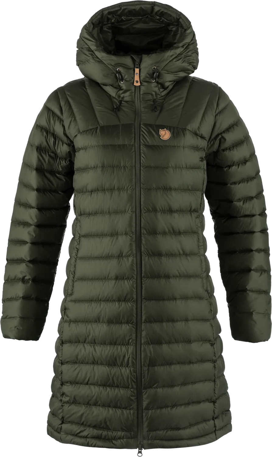 Fjällräven Women&#x27;s Snow Flake Parka Deep Forest | Buy Fjällräven Women&#x27;s Snow Flake Parka Deep Forest here | Outnorth