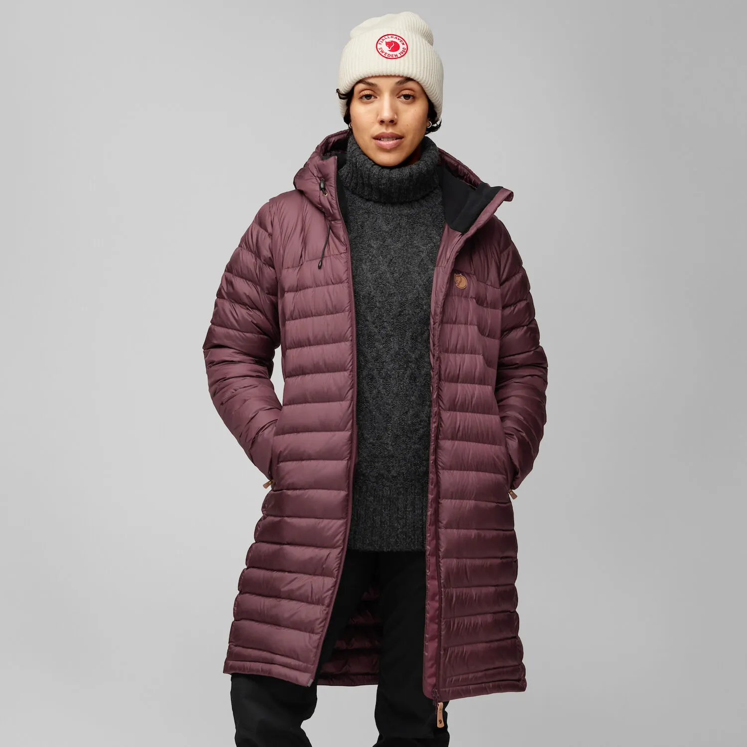 Fjällräven Women&#x27;s Snow Flake Parka Deep Sea | Buy Fjällräven Women&#x27;s Snow Flake Parka Deep Sea here | Outnorth