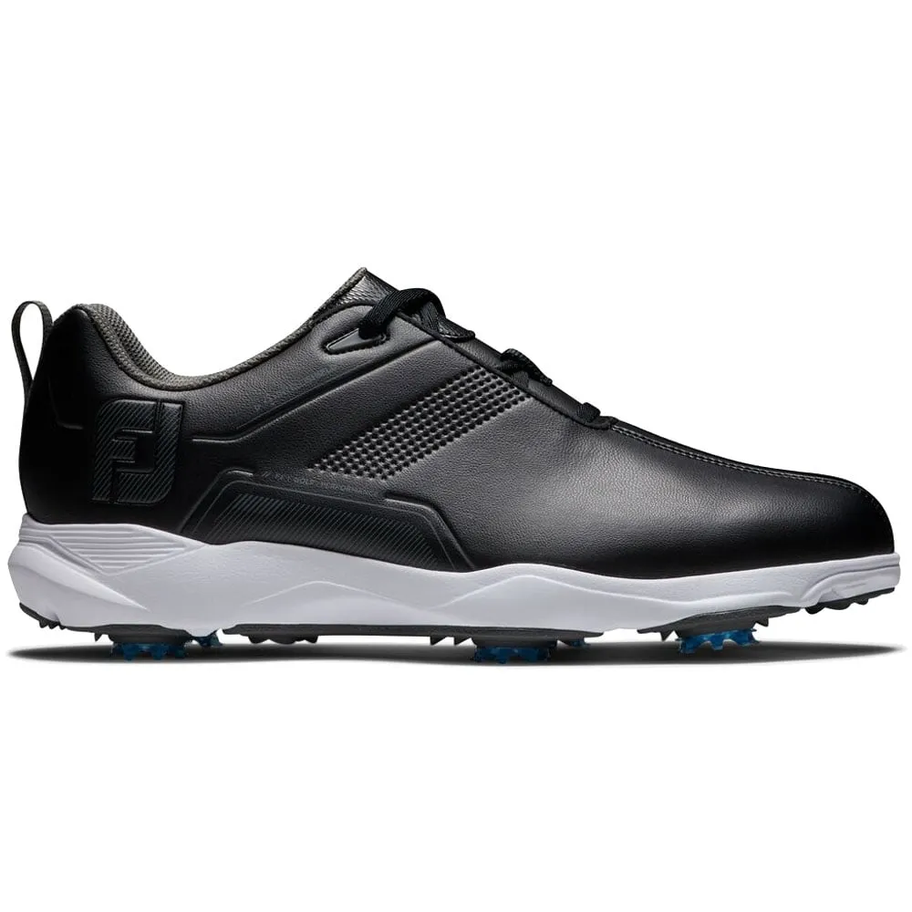 FootJoy eComfort Spiked Waterproof Shoes - Black