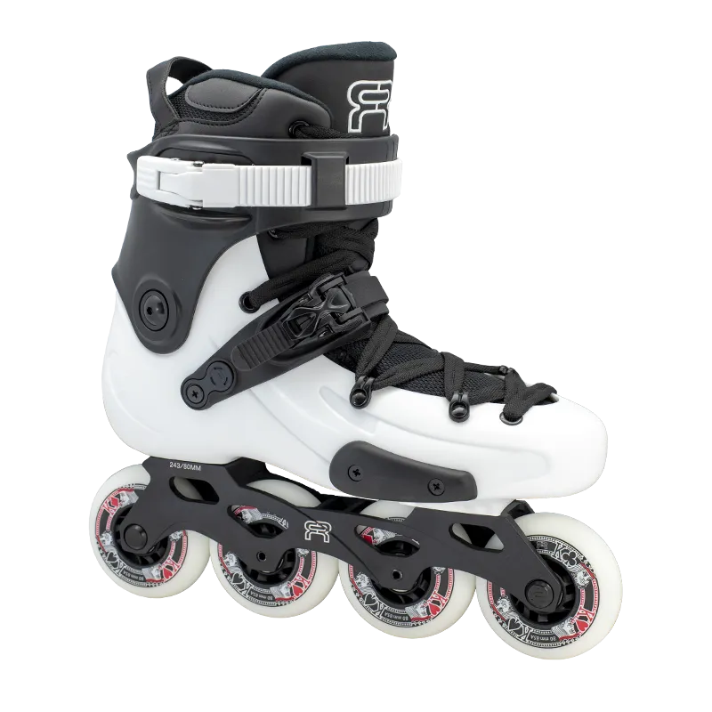 FR FR3 80 Complete Skates - White - 2020 - Super Sale