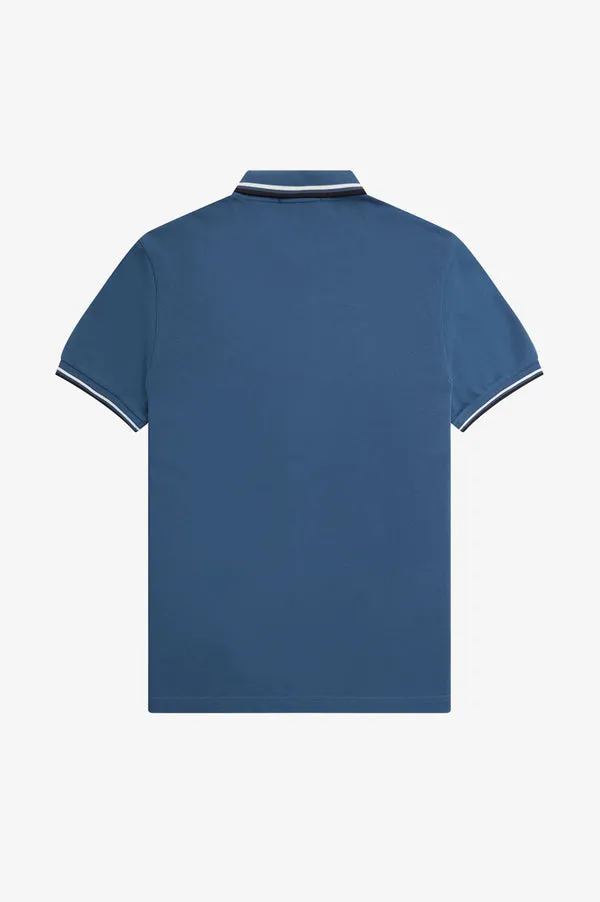 Fred Perry M3600 Polo - Midnight Blue / Snow White