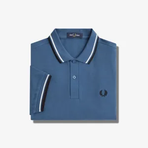 Fred Perry M3600 Polo - Midnight Blue / Snow White