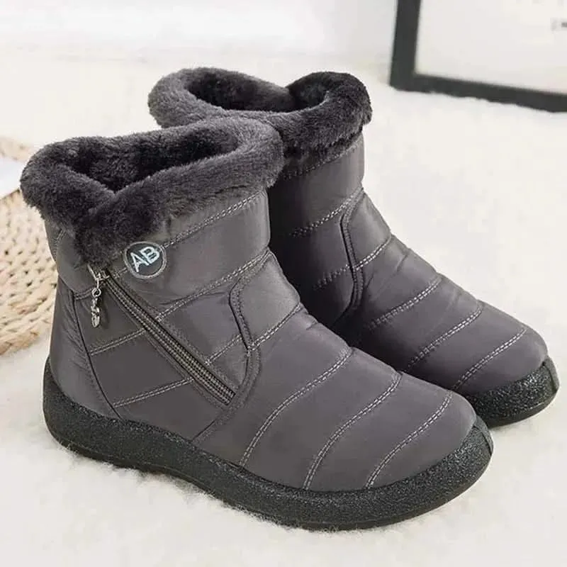 FUNMARS Deluxe Waterproof Ankle Snow Boots for Ultimate Comfort