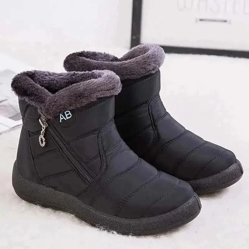 FUNMARS Deluxe Waterproof Ankle Snow Boots for Ultimate Comfort