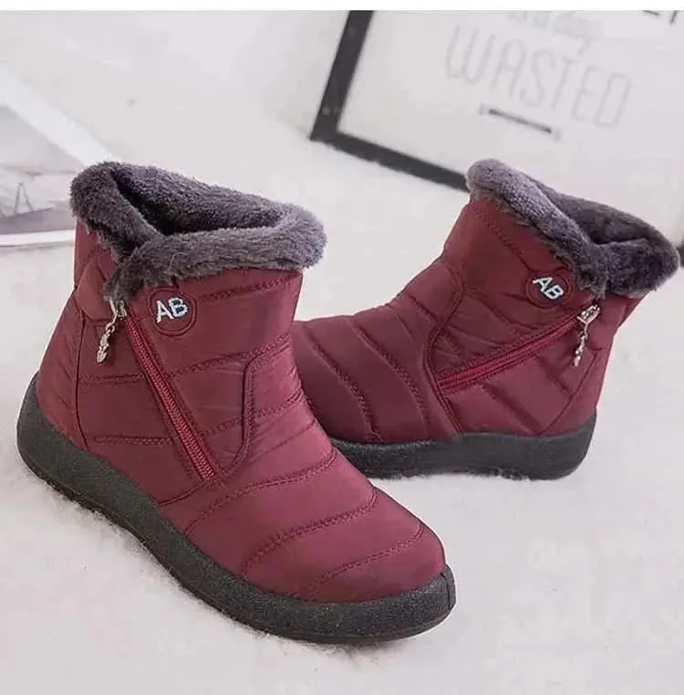 FUNMARS Deluxe Waterproof Ankle Snow Boots for Ultimate Comfort