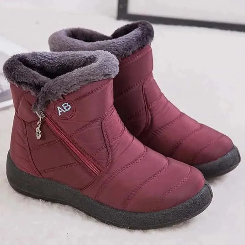 FUNMARS Deluxe Waterproof Ankle Snow Boots for Ultimate Comfort