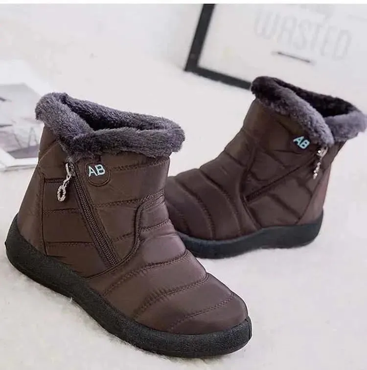 FUNMARS Deluxe Waterproof Ankle Snow Boots for Ultimate Comfort