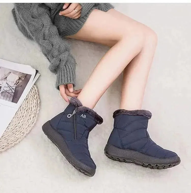 FUNMARS Deluxe Waterproof Ankle Snow Boots for Ultimate Comfort