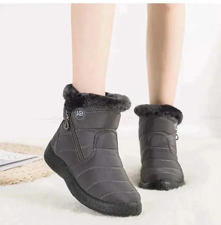 FUNMARS Deluxe Waterproof Ankle Snow Boots for Ultimate Comfort