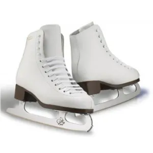 Gam Figure Skates White Size Youth 11.5C