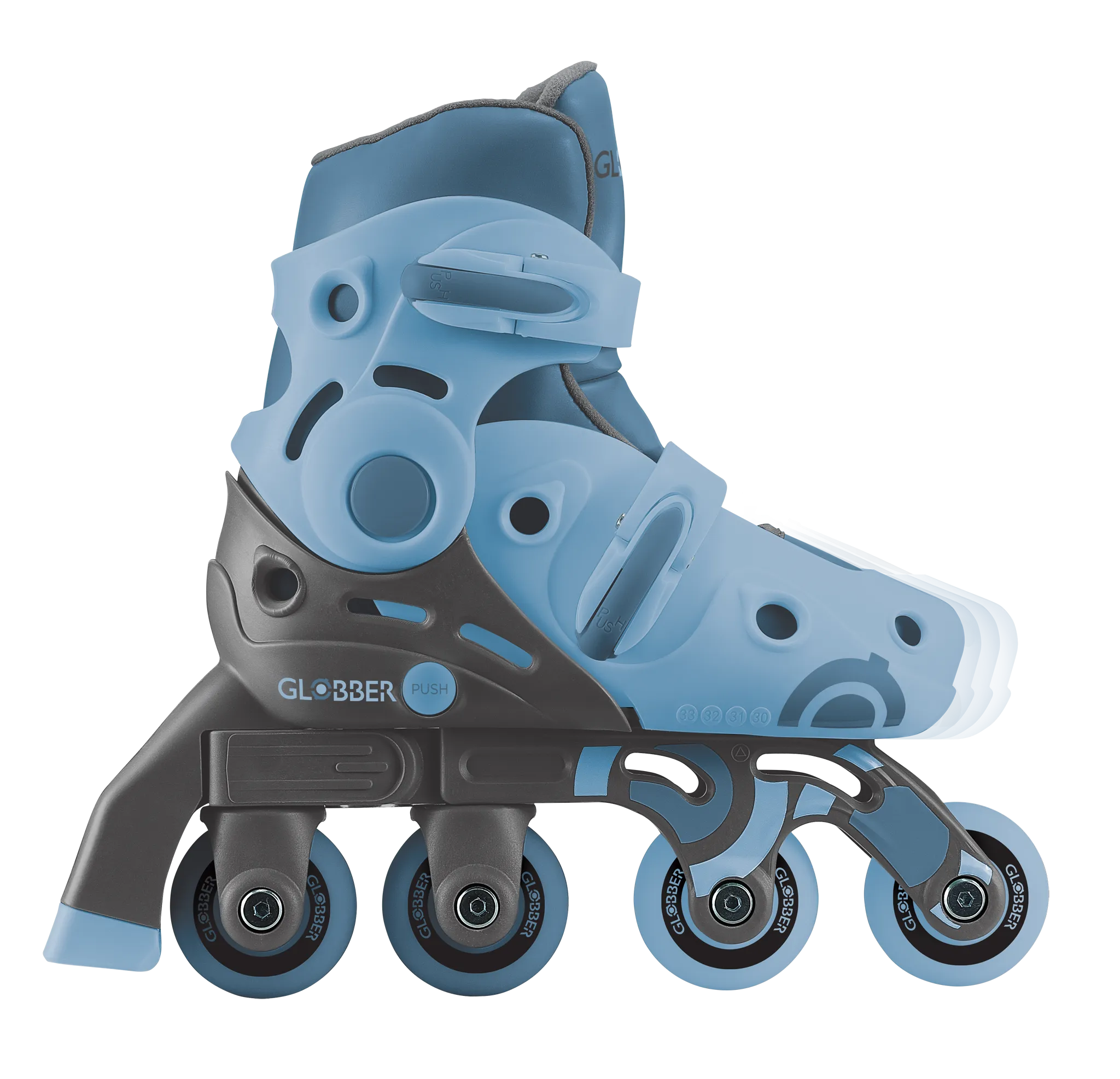 Globber Learning Roller Skates 2 in 1