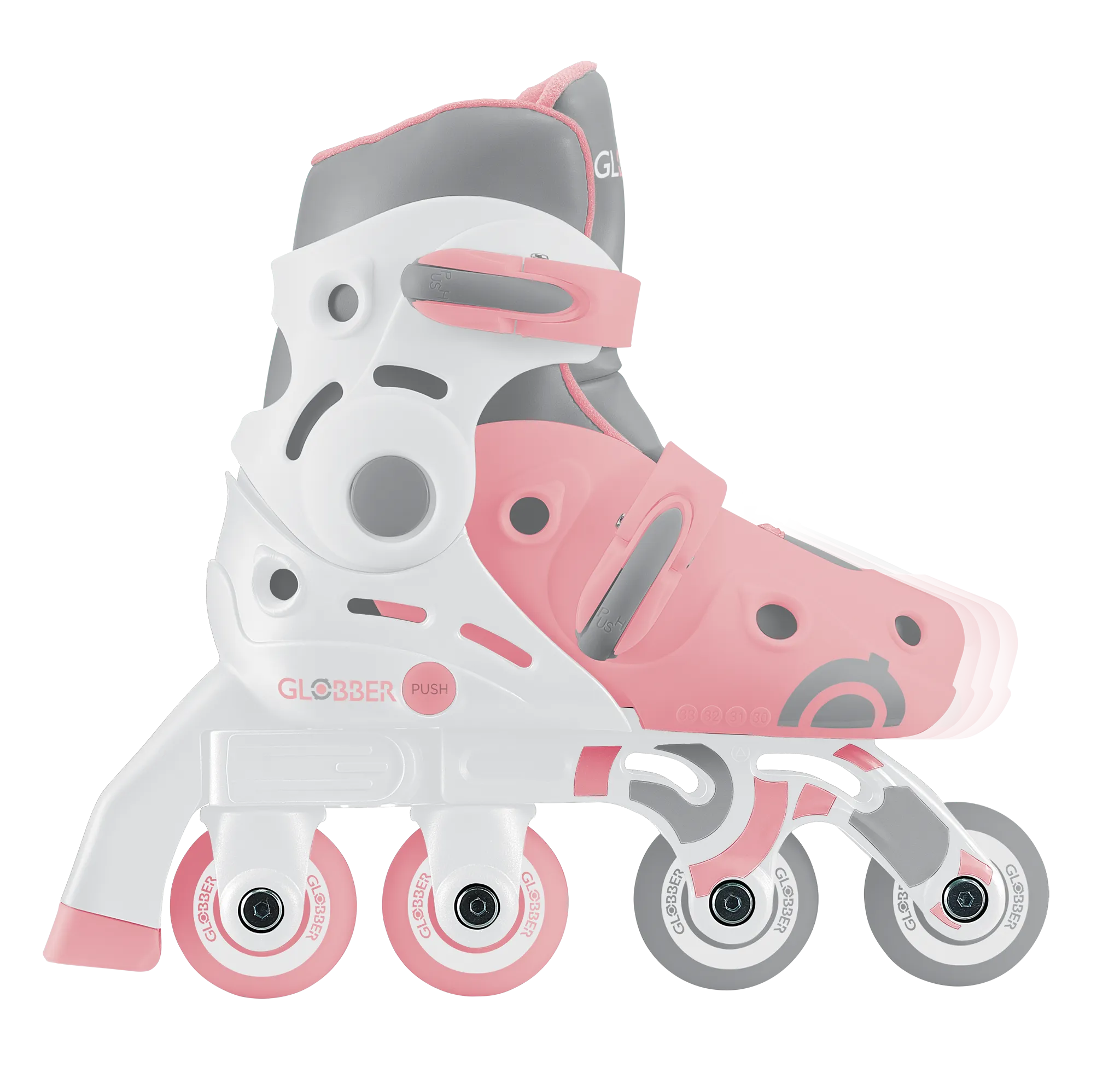 Globber Learning Roller Skates 2 in 1