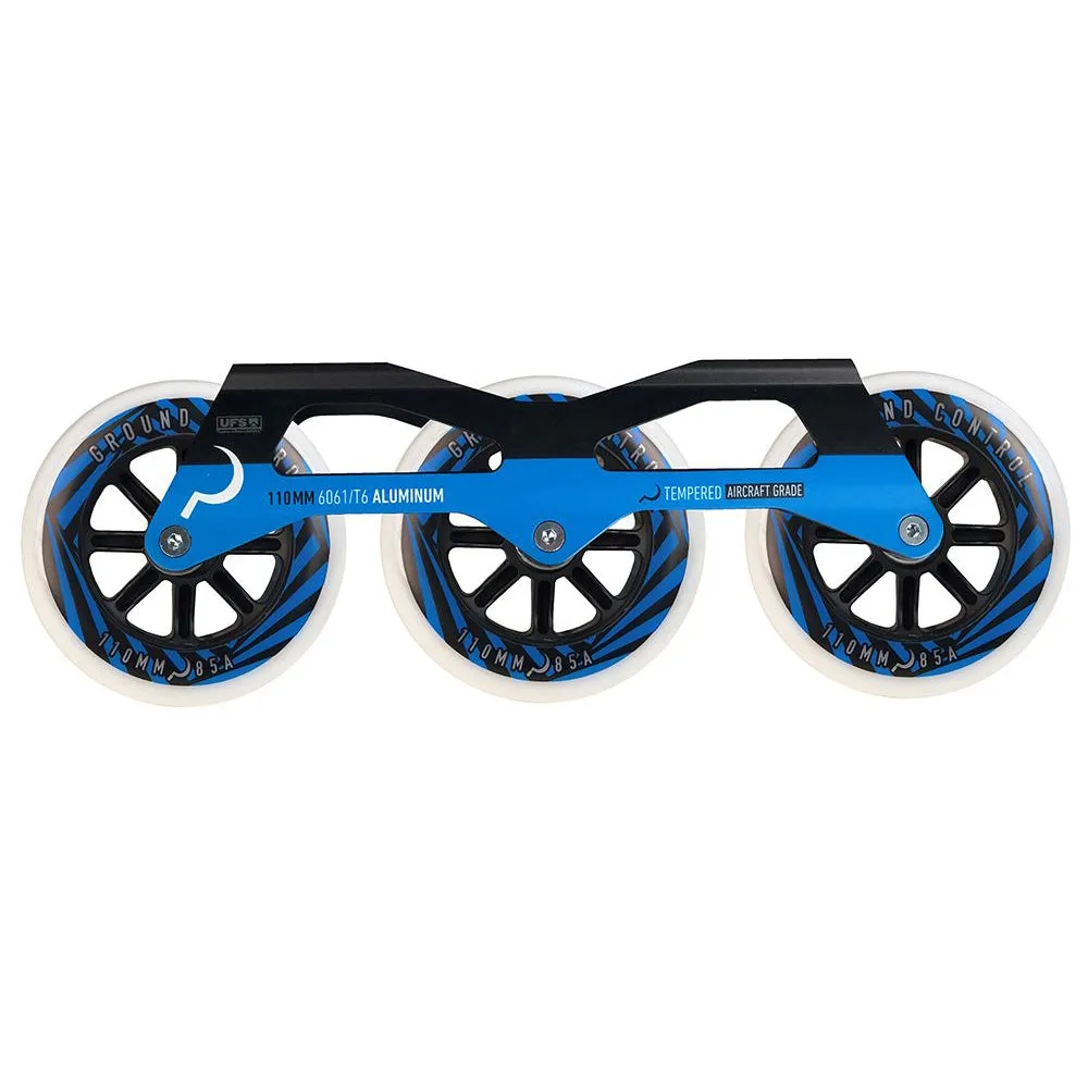 Ground Control FSK V3 Complete Tri Frame 110mm 85a - Blue/Black