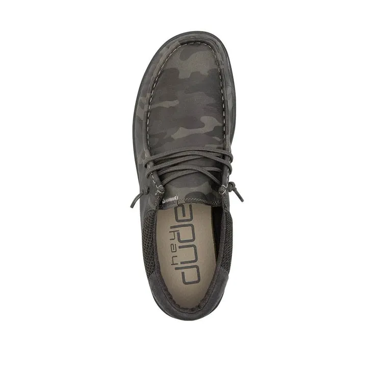 'Hey Dude' Men's Paul Recycled Leather - Arctic Camo