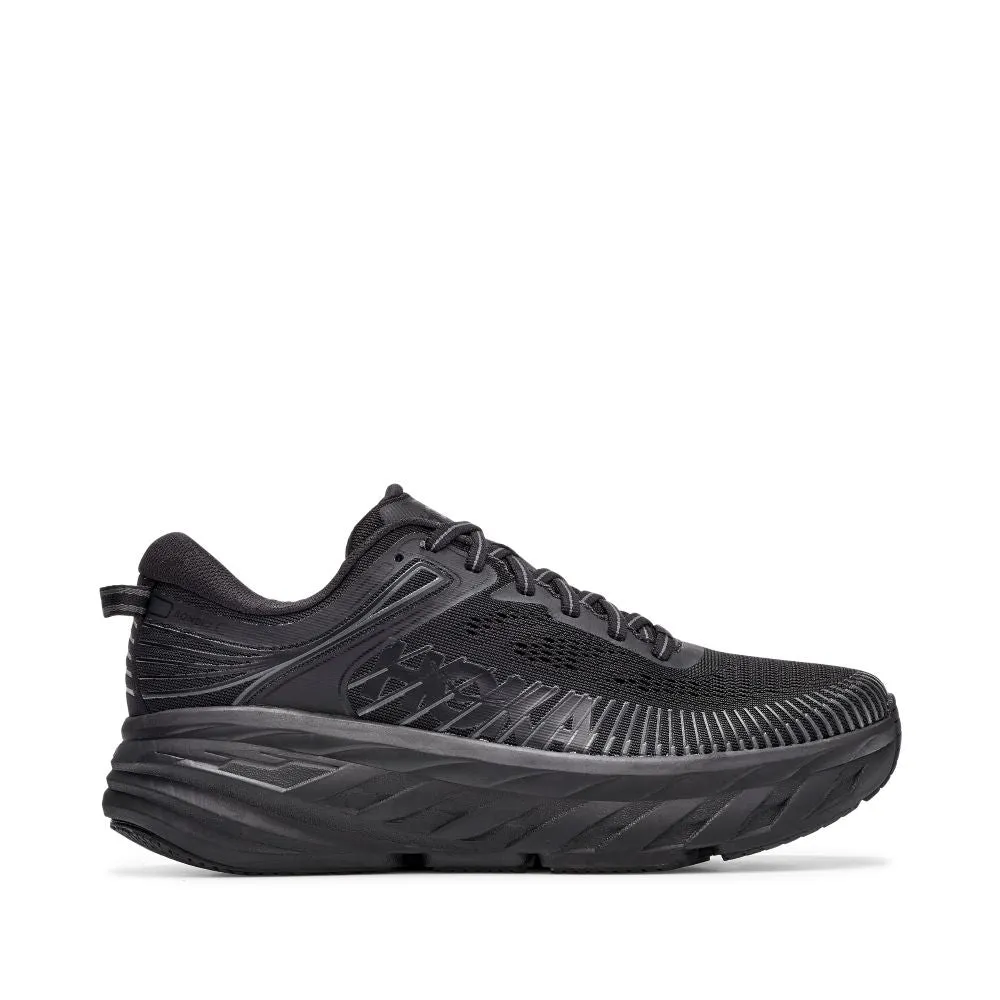 'HOKA' Women's Bondi 7 - Black / Black