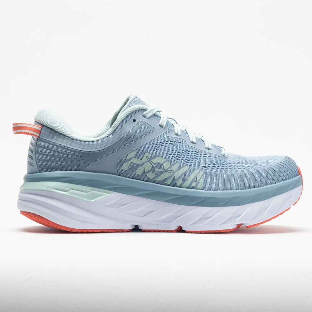 'HOKA' Women's Bondi 7 - Blue Fog / Blue Glass (Wide)