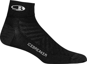 Icebreaker Men&#x27;s Run Ultralight Mini Black/Snow | Buy Icebreaker Men&#x27;s Run Ultralight Mini Black/Snow here | Outnorth