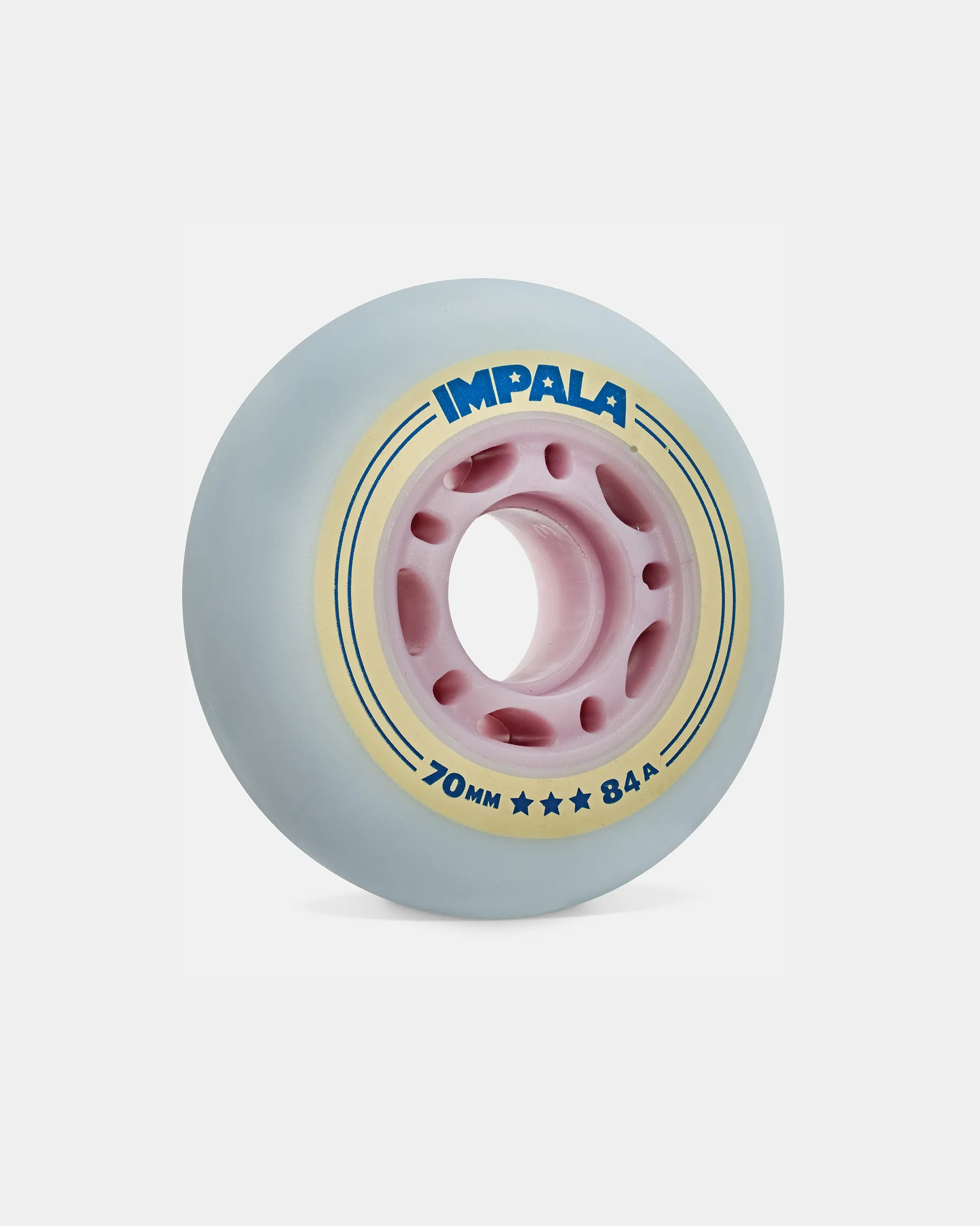 Impala Inline Wheel 4pk - Sky Blue/Yellow