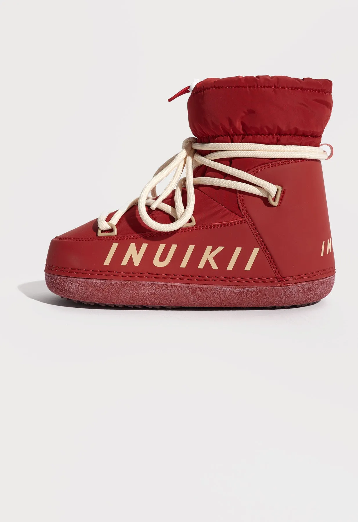 Inuikii Mountain Puffer Winter Boot in Red