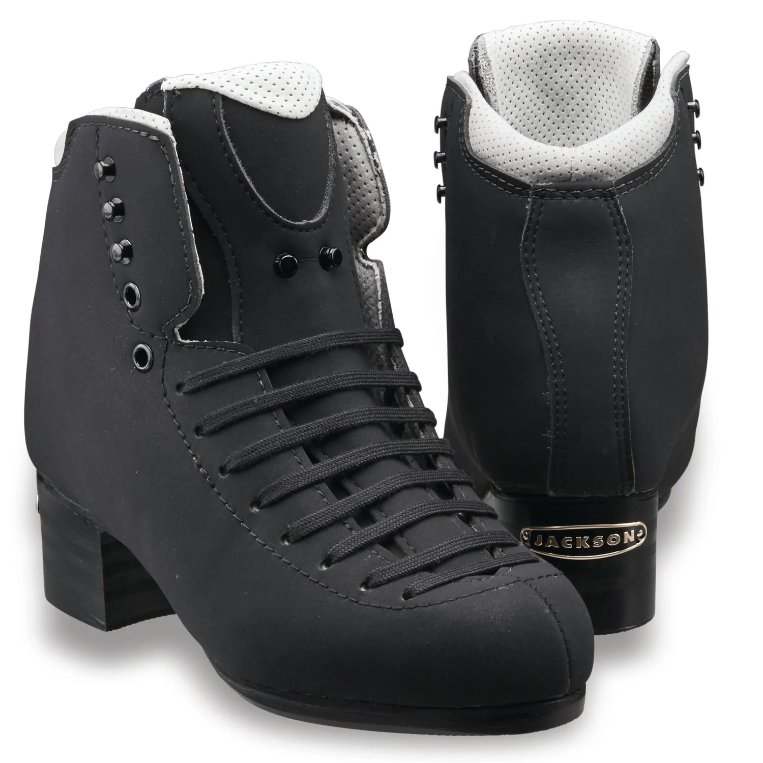 Jackson Figure Black Skating Boots - Low Cut