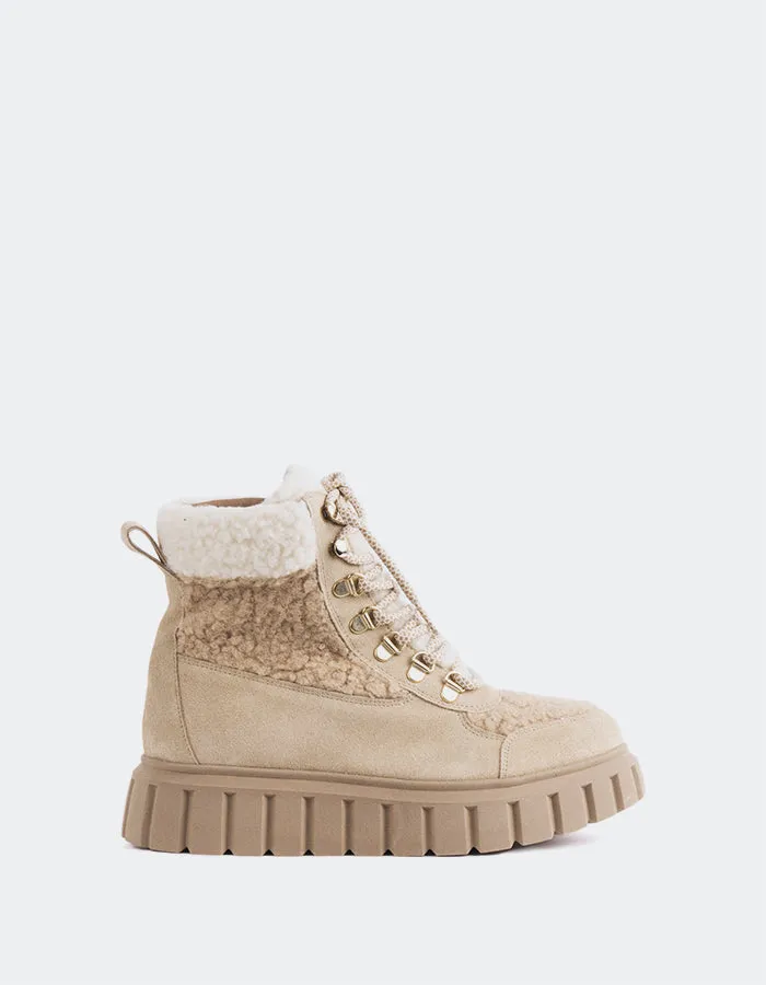 Josiah Beige Suede