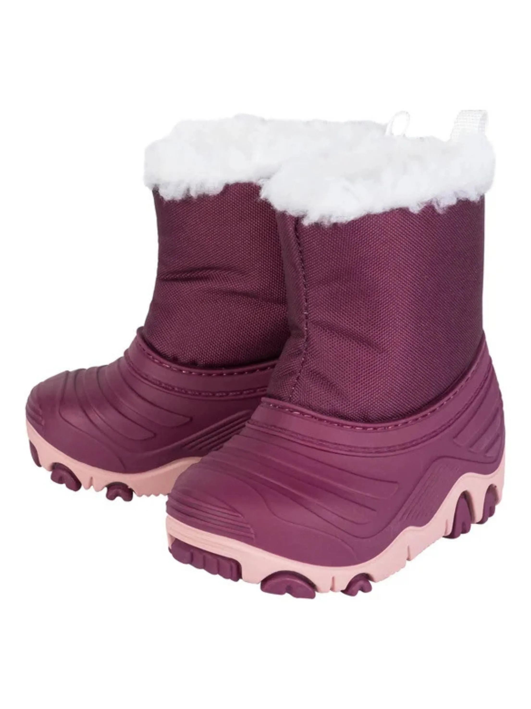 Kids Girl's Snow Boots,Burgundy