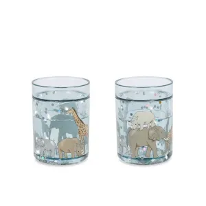 Konges Sløjd: 2 Pack Glitter Cups - Safari