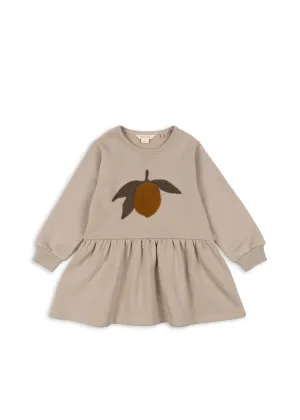 Konges Sløjd: Lou Terry Sweat Dress - Oxford Tan