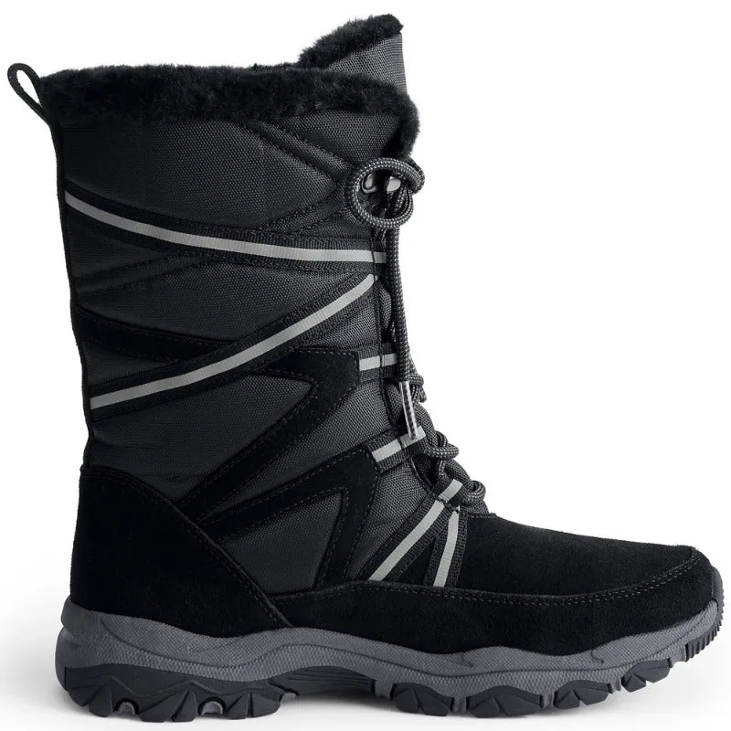 Lands' End Women's Expedition Black Snow Boots