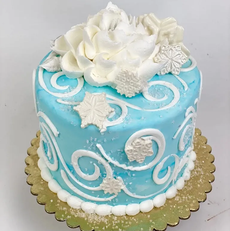 Let It Snow Cake