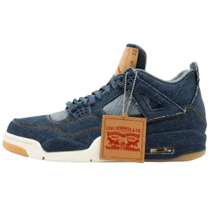 Levis x Air Jordan 4 Retro "Navy"