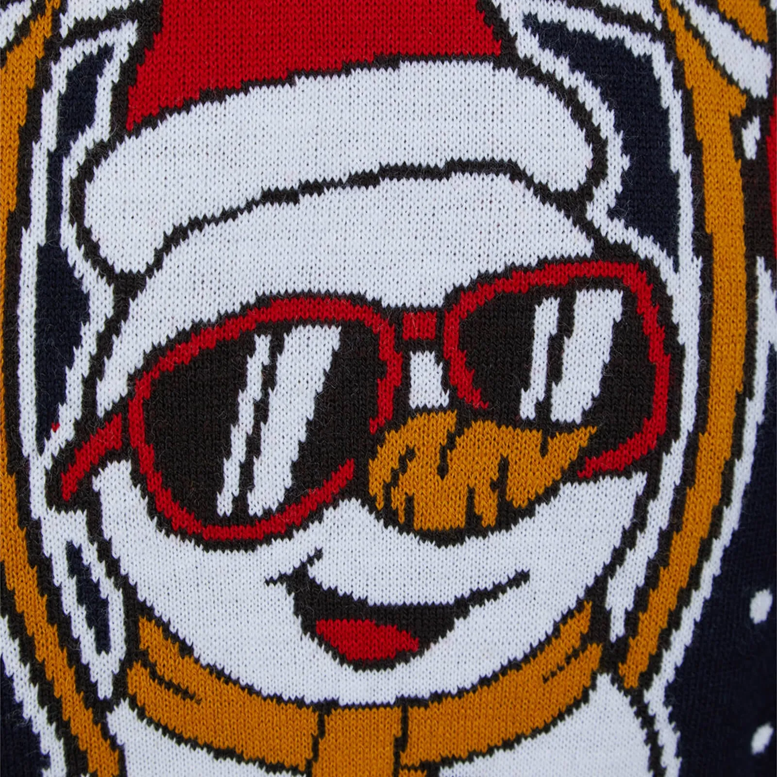 Mens Weightlifting Snowman Sexy & I Snow It Christmas Jumper