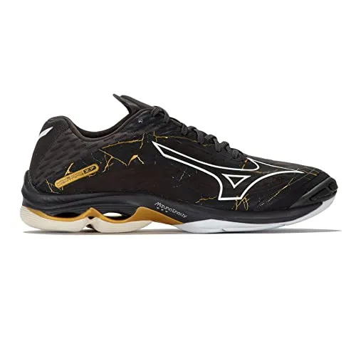 Mizuno Wave Lightning Z7 Volleyballschuh Unisex Schwarz Orange 44 EU