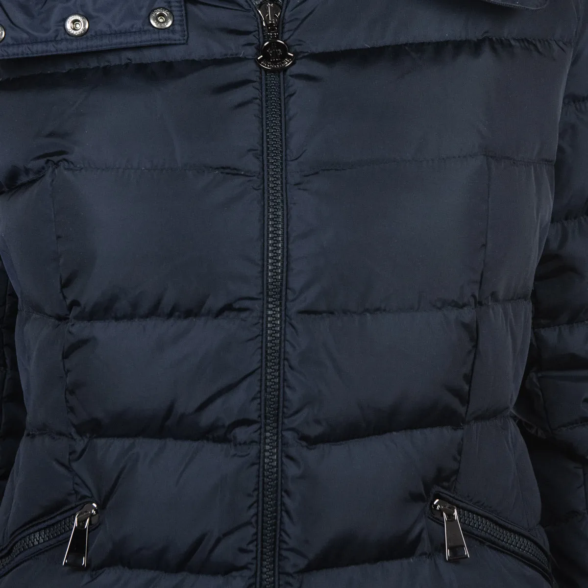 Moncler Navy Flammette Puffer Coat Size XS | 0