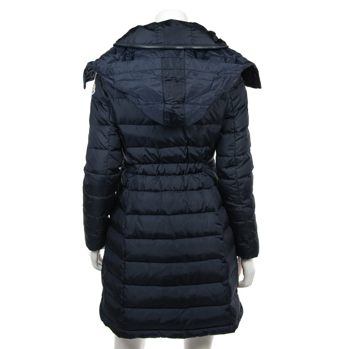 Moncler Navy Flammette Puffer Coat Size XS | 0