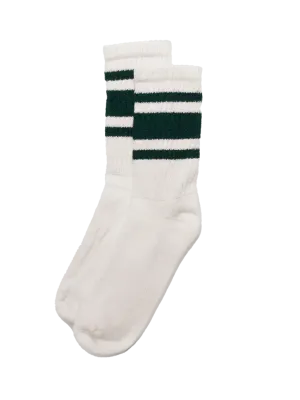 Mono Stripe Sock- Forest Green