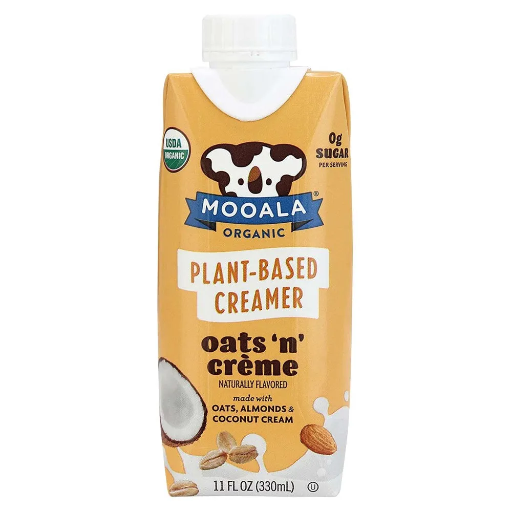 Mooala Plant-Based Creamer Oats n Cream 11.0oz (BEST BY: AUG 2023)